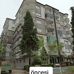 Dış cephe boya öncesi